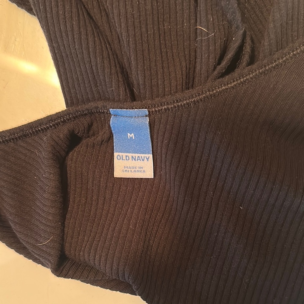 Old Navy Black Bodysuit
